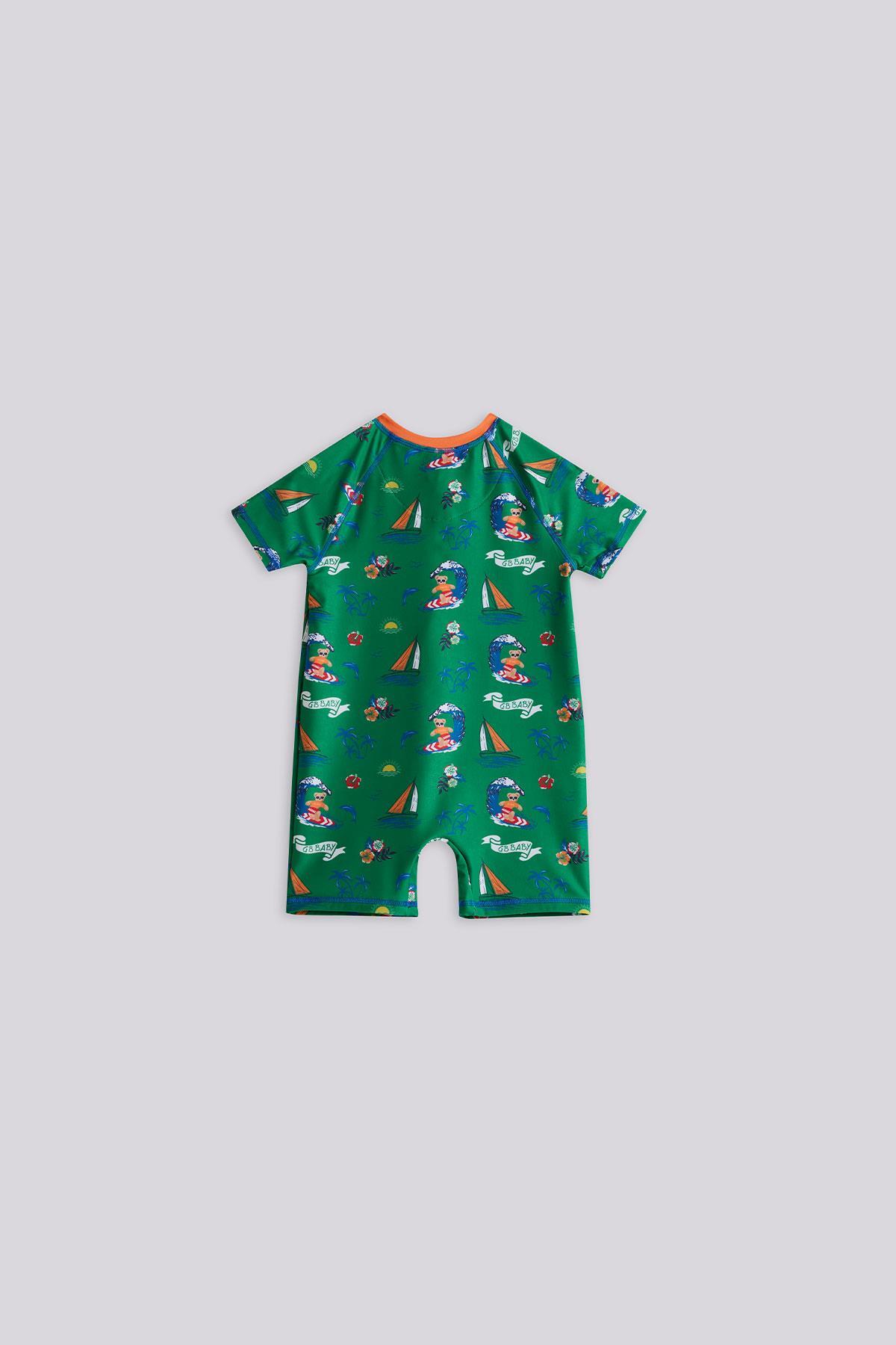 مایو پسرانه طرح دار | جی بی بیبی GB Baby 25SS0BG1077 - تصویر 2