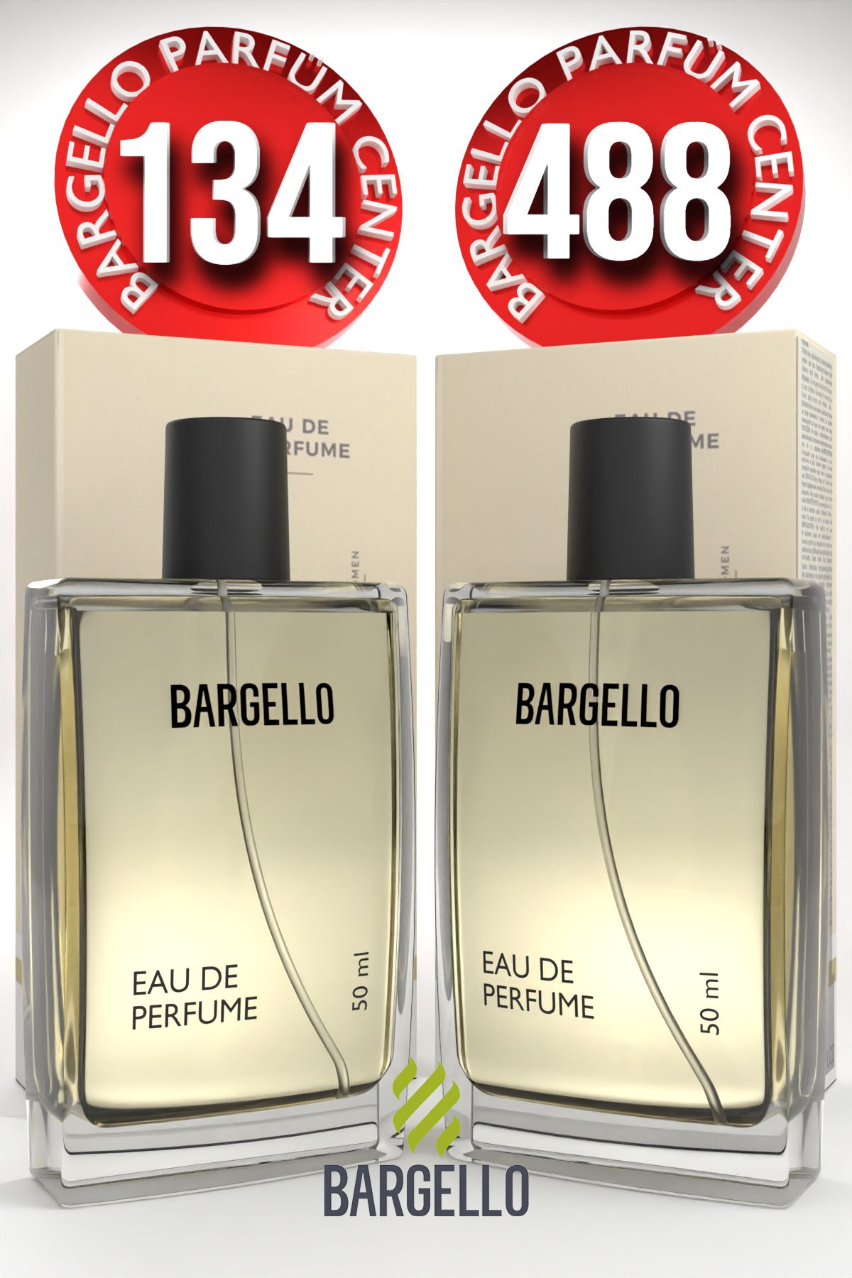 Bargello 134 Kadın Parfüm Oriental 50 ML EDP + Bargello 488 Kadın Parfüm Oriental 50 ML EDP