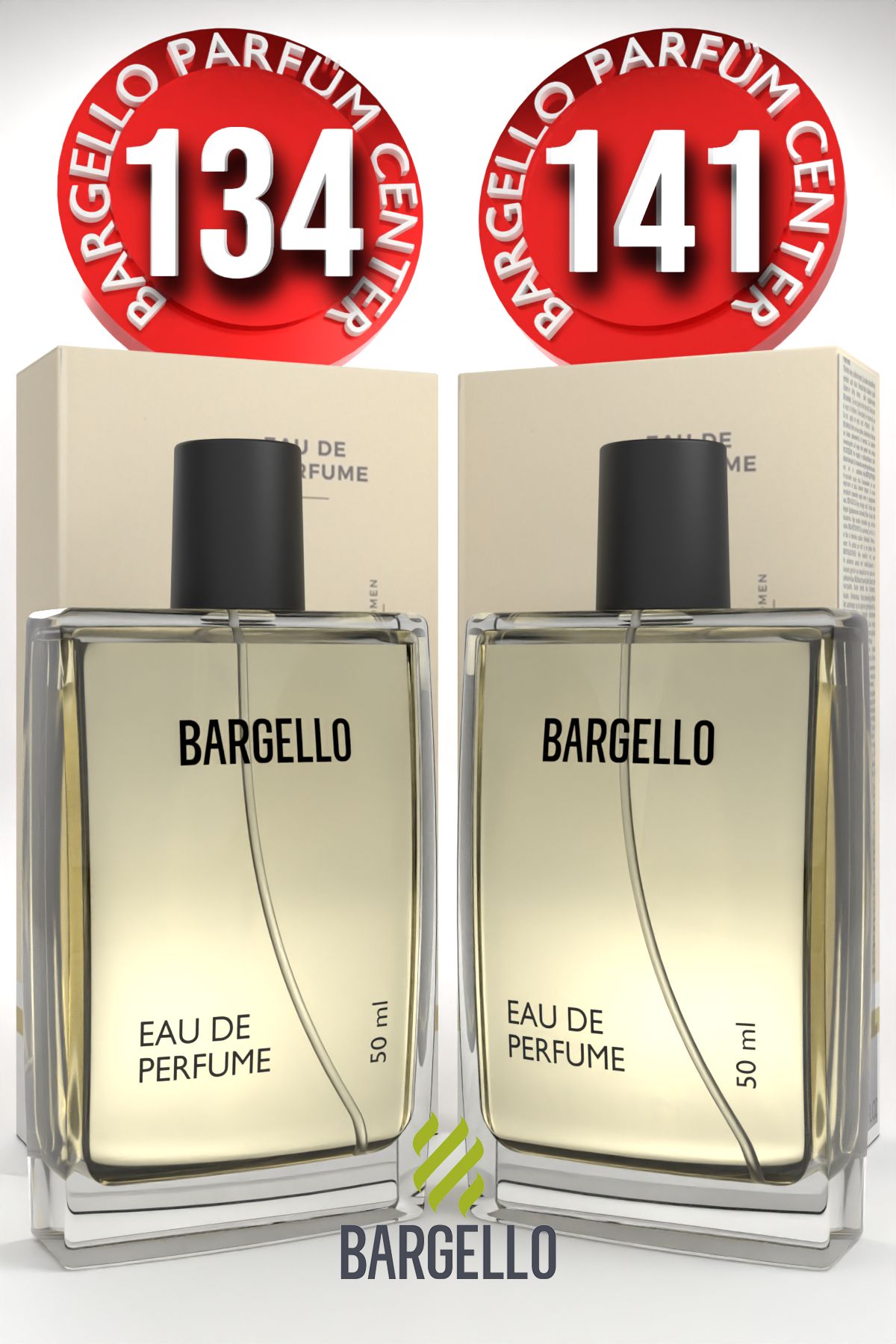 Bargello 134 Kadın Parfüm Oriental 50 ML EDP + Bargello 141 Kadın Parfüm Floral 50 ML EDP