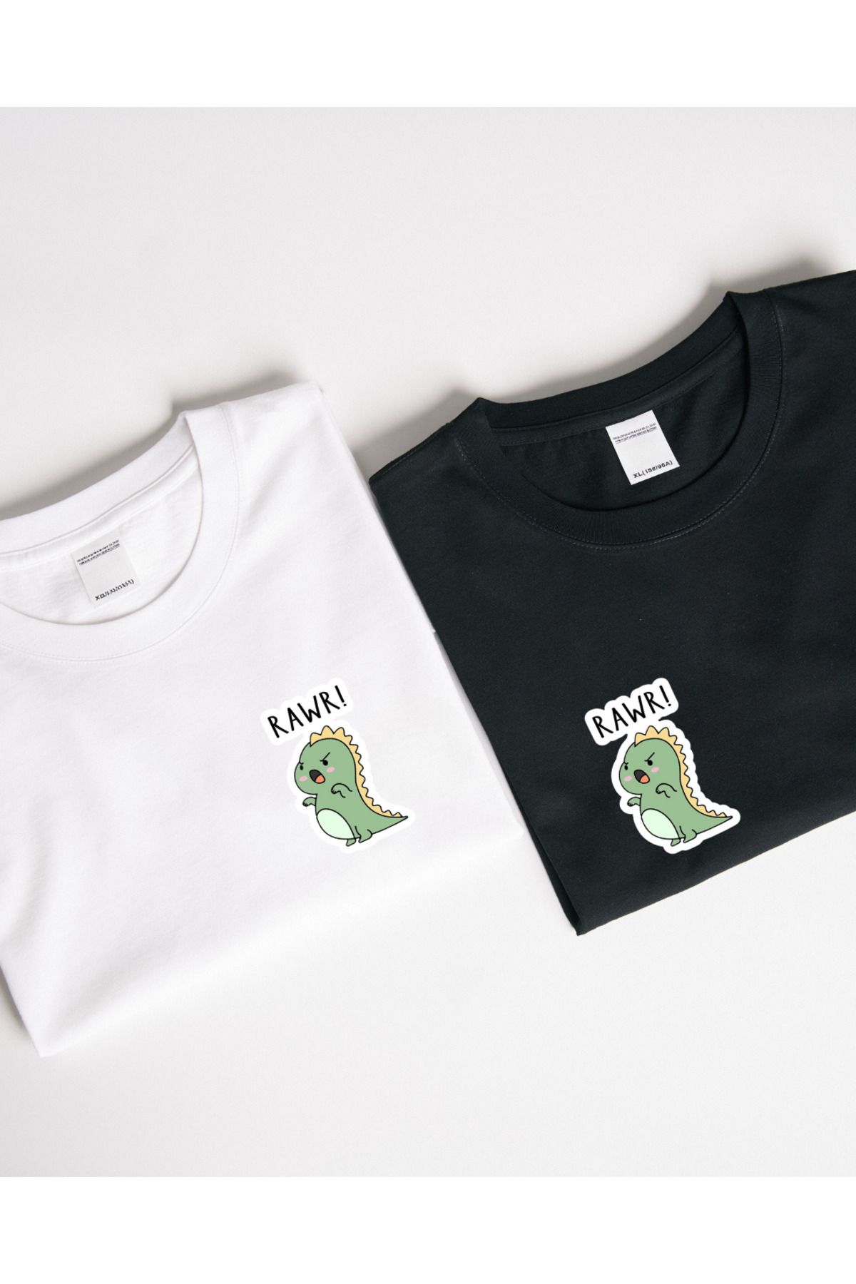 Ebiidesign Korkunç Baby Dinazor Tasarımlı Baskılı T-Shirt
