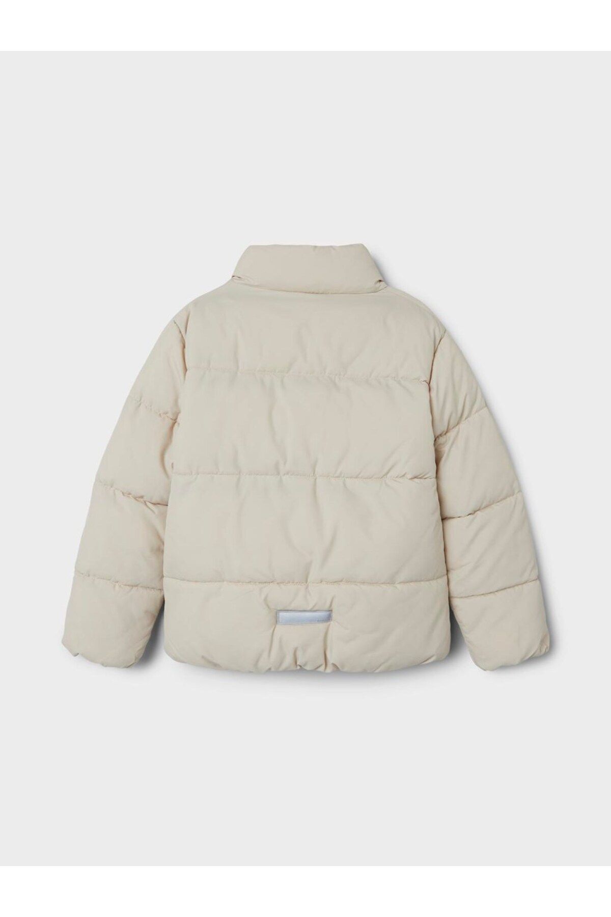name ıt-Stand Collar Cream Girl's Puffer Jacket13228727 3