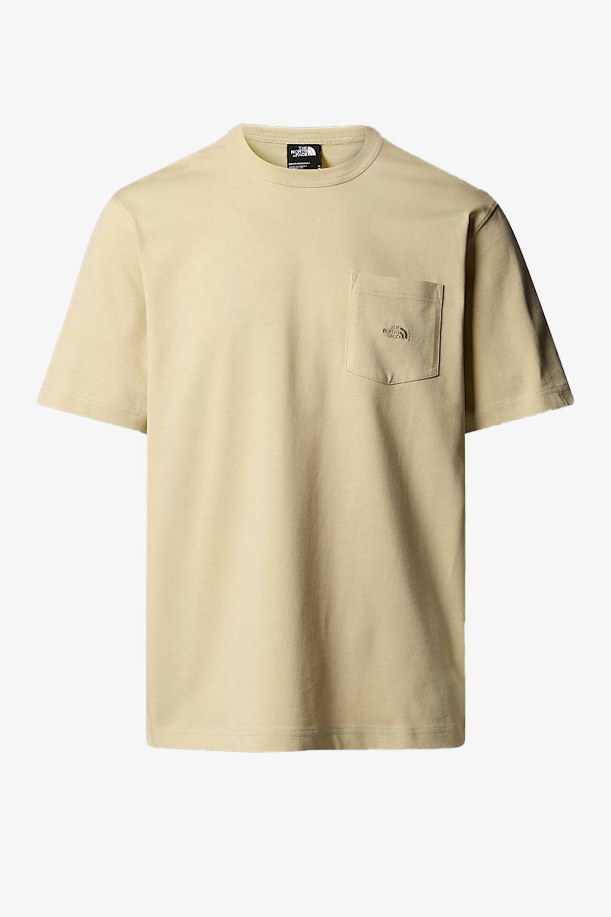 THE NORTH FACE The Nort Face M Ss Dome Relaxed Pocket Erkek Bej T-Shirt NF0A8C3P3X41