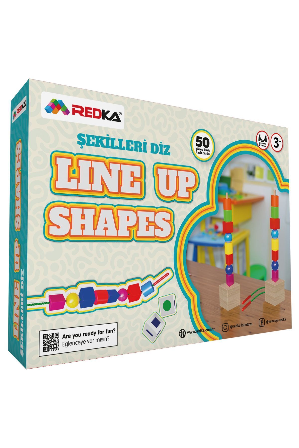 Redka Şekilleri Diz Line Up Shapes