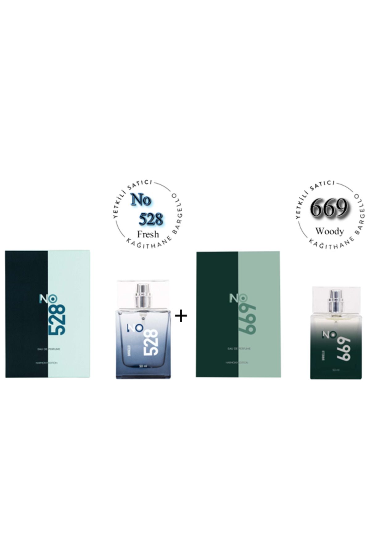 Bargello No: 528 + No:669 Erkek Parfüm Edp 50 ml Fresh / Woody - Mnms50no528669