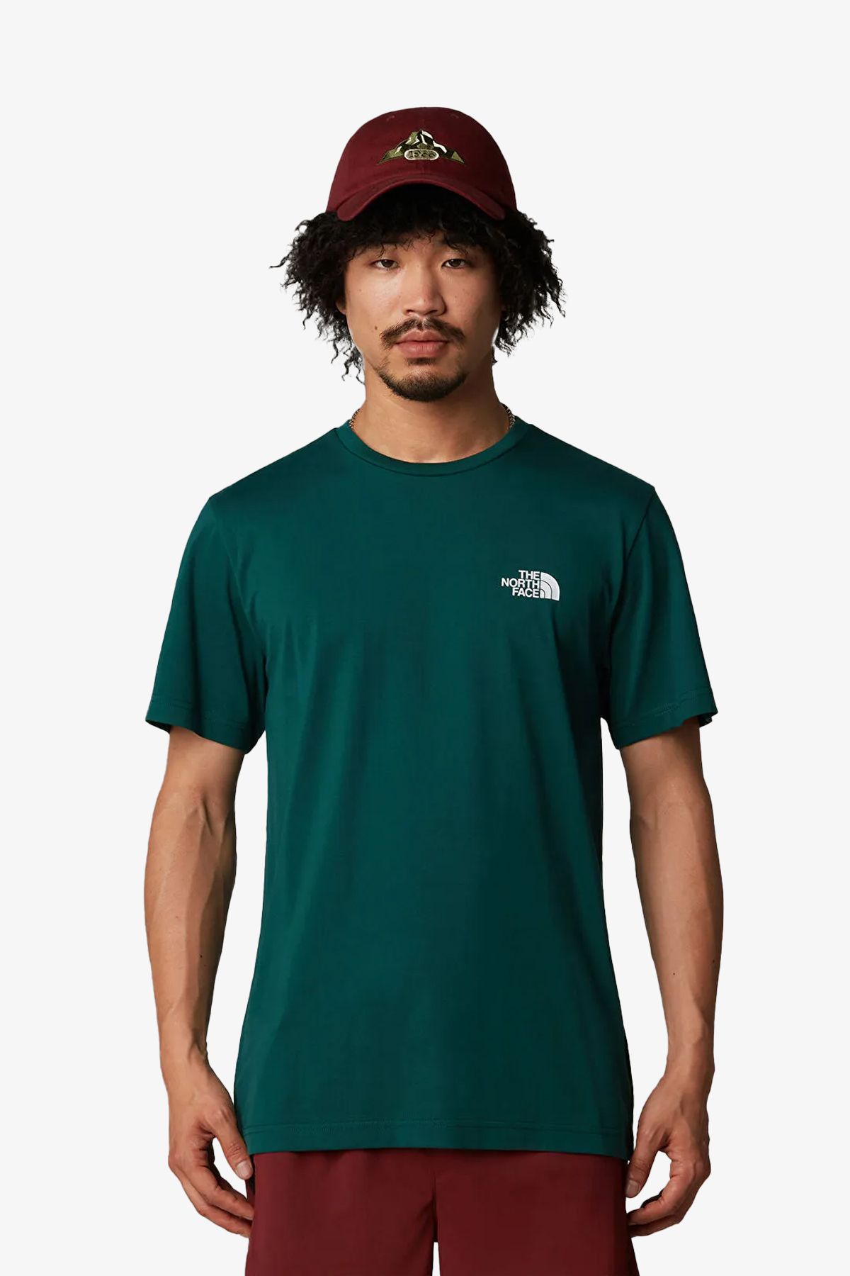 THE NORTH FACE The Nort Face M Ss Sımple Dome Erkek Yeşil T-Shirt NF0A87NG6GI1