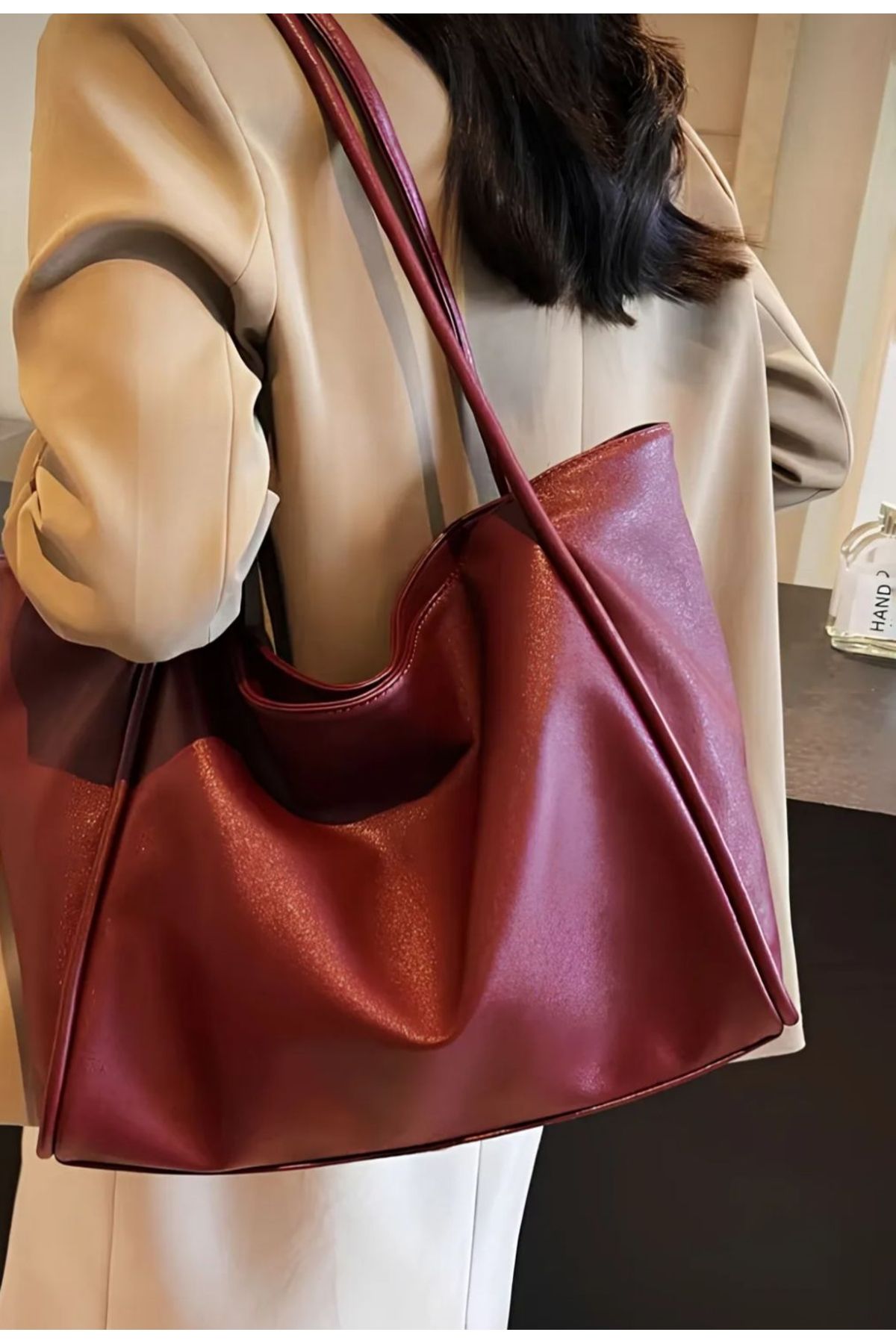 BEMİRA BAGS Büyük Boy Kadın Kol Çantası