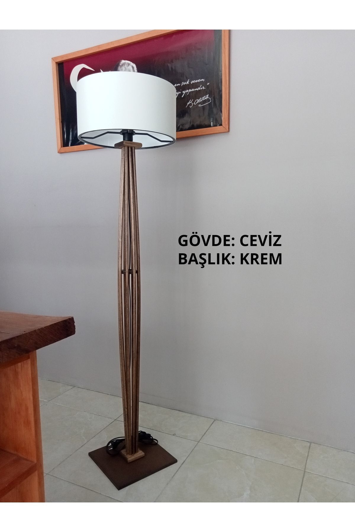 teknotrust Ahşap Lambader