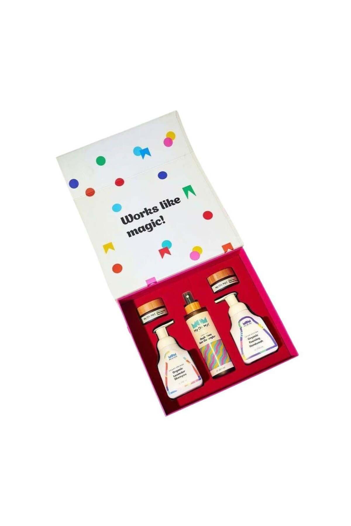 My Oh My Naturals My Oh My! Naturals Bundle Box w/ Organic Ouch-Free Hair Detangler | Ürün Seti