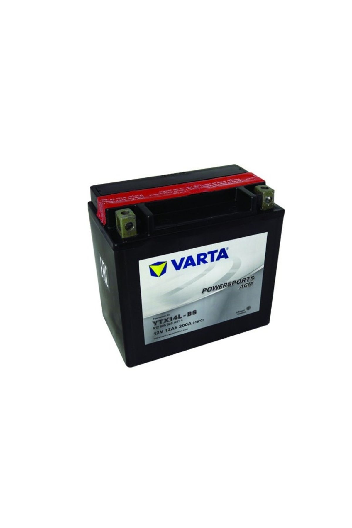 Varta Akü Ytx14l-bs 12v12ah Harley Davıdson Roadster Superlow Iron Sportster 883 Vrsc 1130 Custom Nı