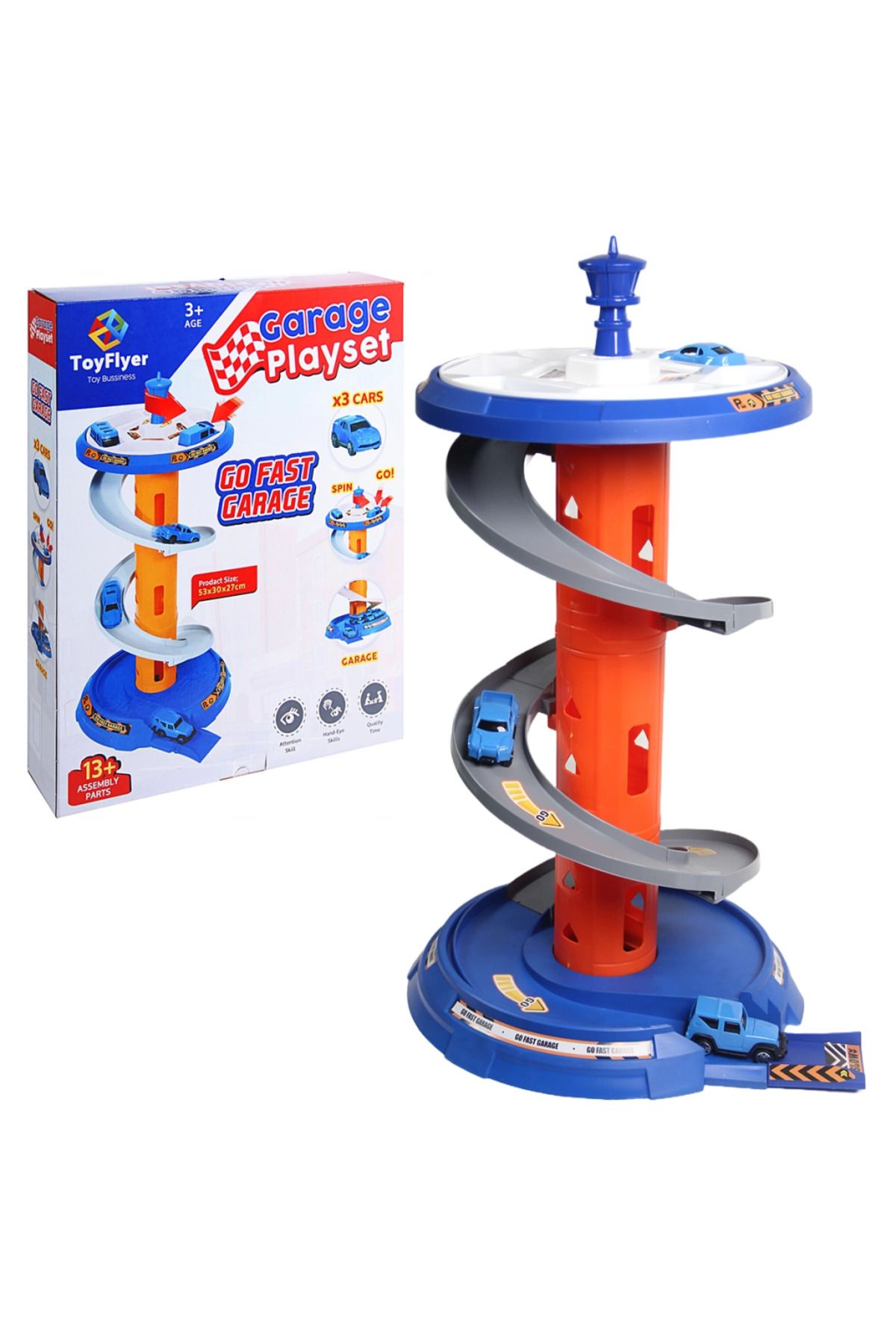 Skygo Garage Playset Otopark Oyun Seti