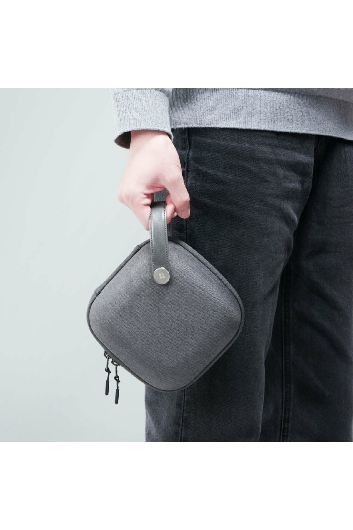 Spigen-Pouch Klasden Mac Mini M4 Carrying Case Charcoal Gray - Afa09214 8