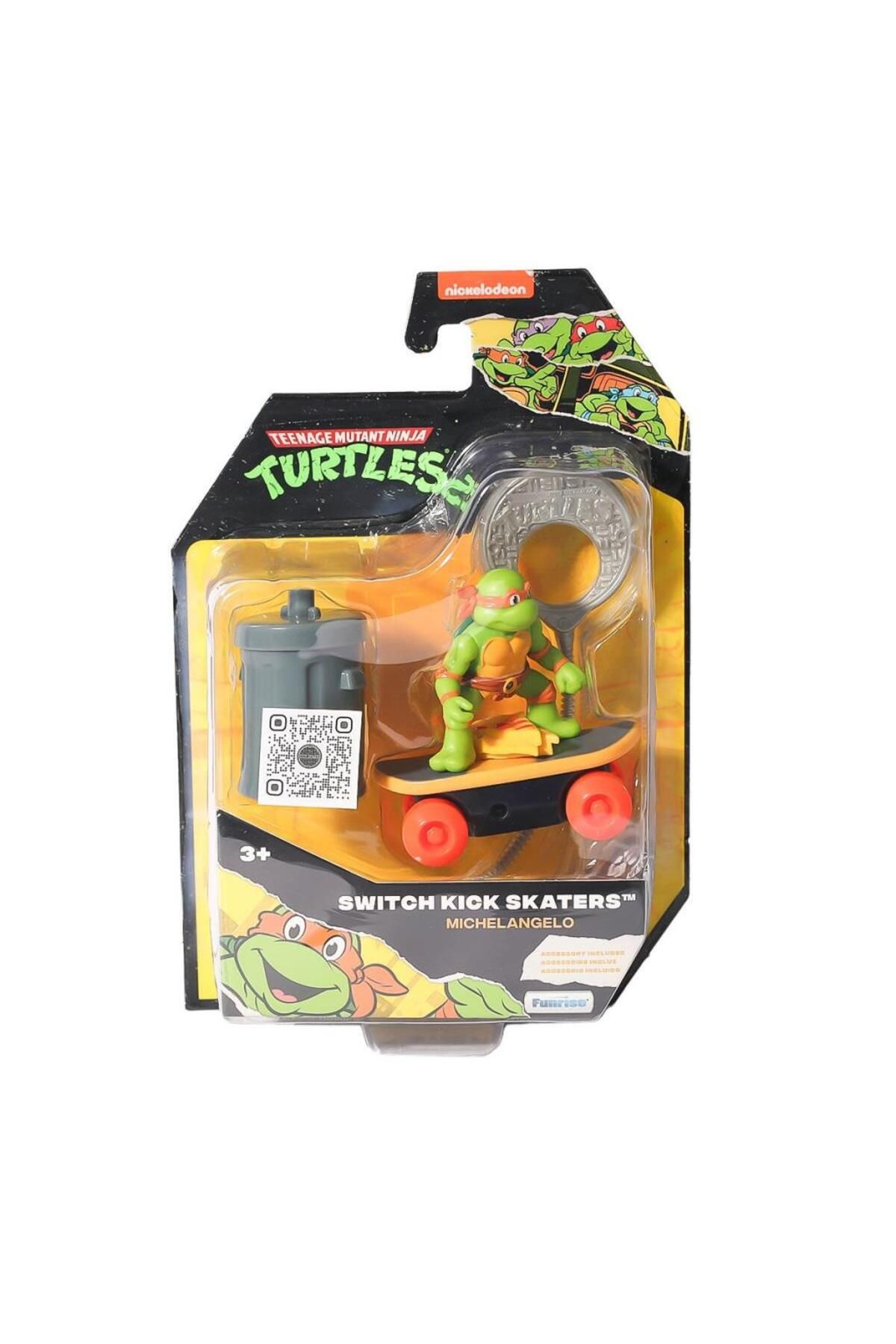 Skygo Nessi World TU812001 TMNT Ninja Kaplumbağalar Kaykay Figürü - 71052