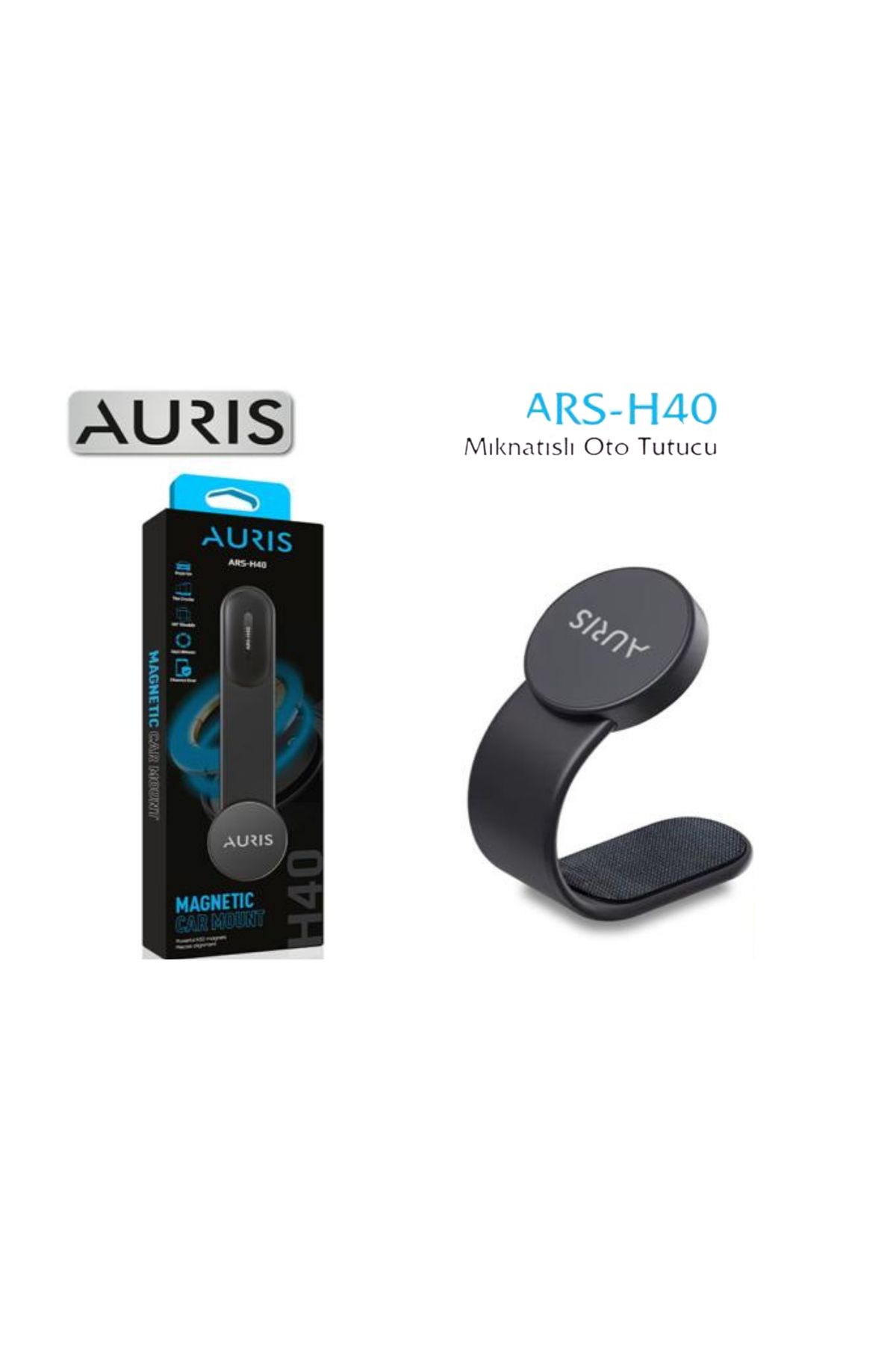 Auris MAGNETİK TORPİDO ÜZERİ ARAÇ İÇİ TELEFON TUTUCU