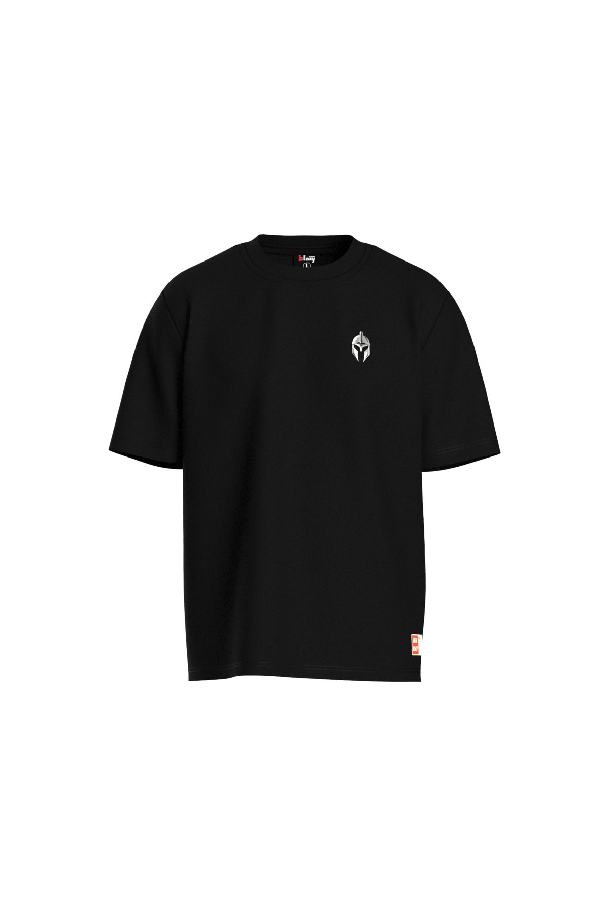 BLAZY SPARTAN BASKILI OVERSİZE T-SHIRT