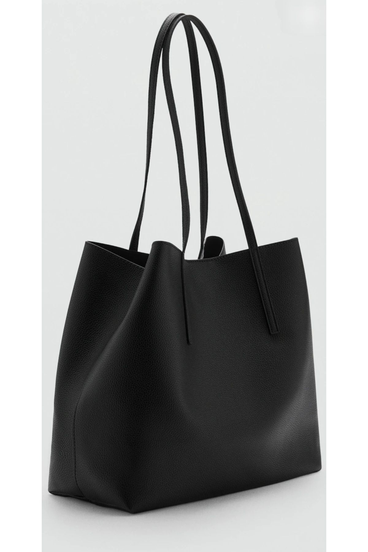 MANGO Kopca Kapamalı Large Shopper Canta