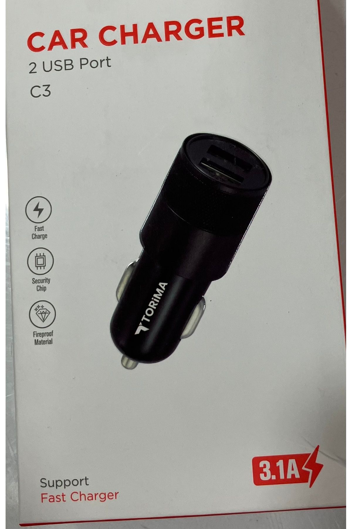 torima earbuds 2 GİRİŞLİ HIZLI ARAÇ ÇAKMAKLIK CİHAZI