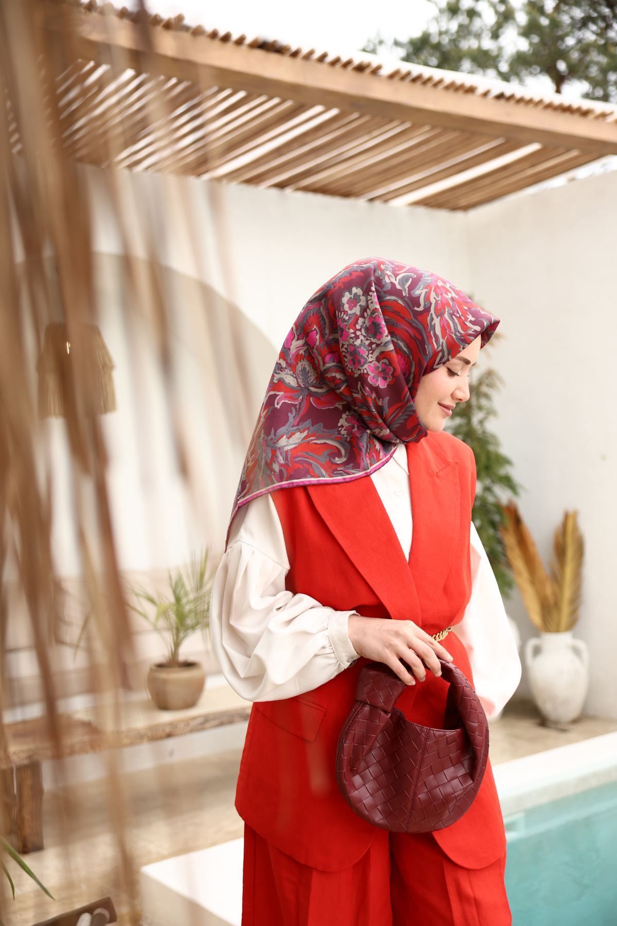 Silk Home Twill İpek Eşarp 11469-51