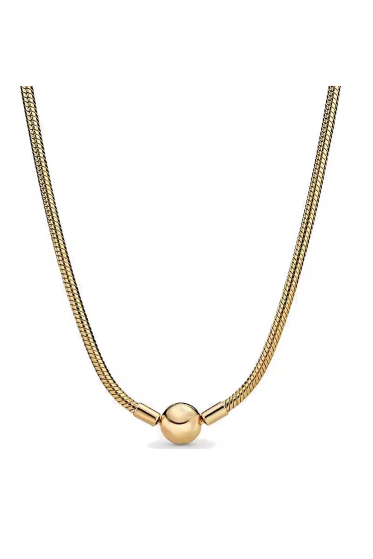 POSEİDONS JEWELLERY Poseidons Jewellery Gold Renk 925 Ayar Moments Tarz Kolye