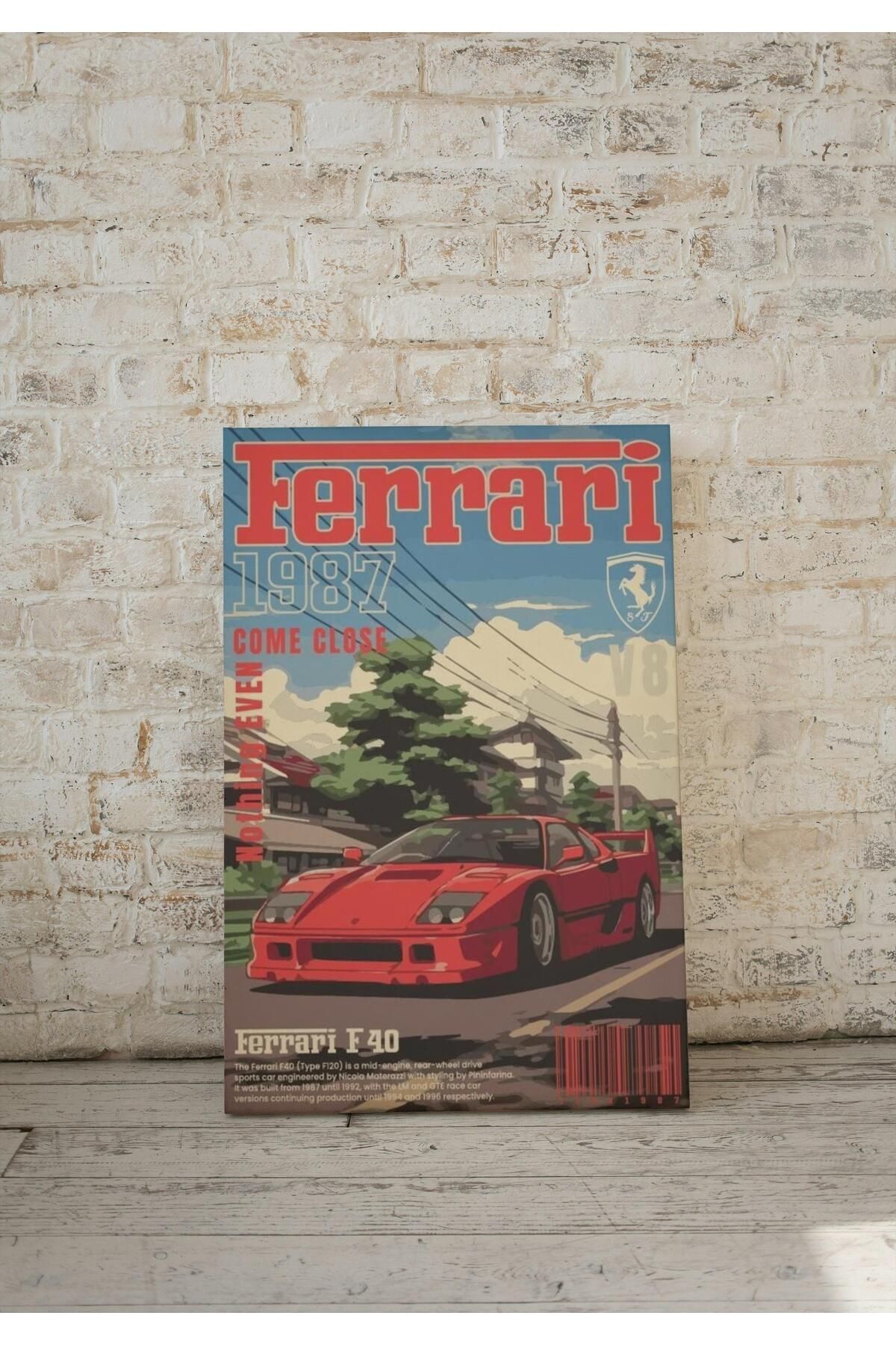 Home Kanvas Ferrari Tablo