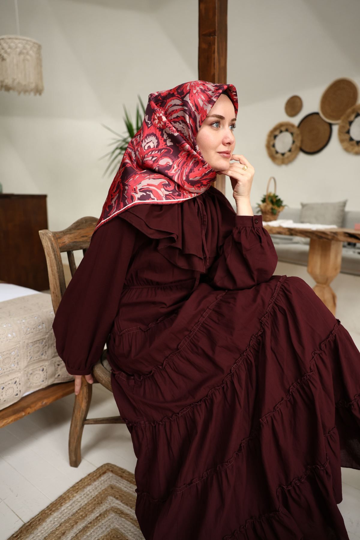 Silk Home Twill İpek Eşarp 11469-18