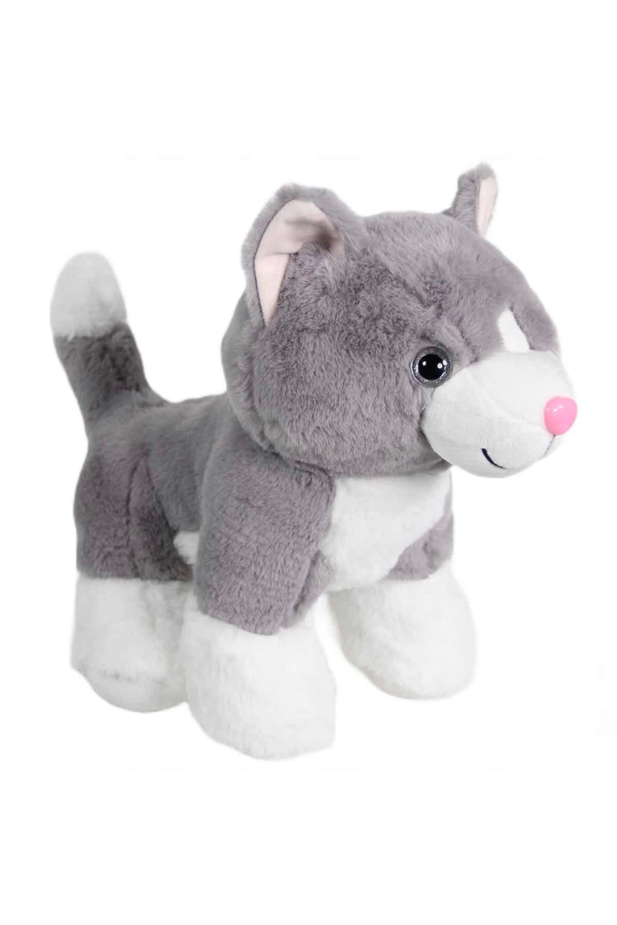 Skygo Kedi Peluş Gri 36 cm