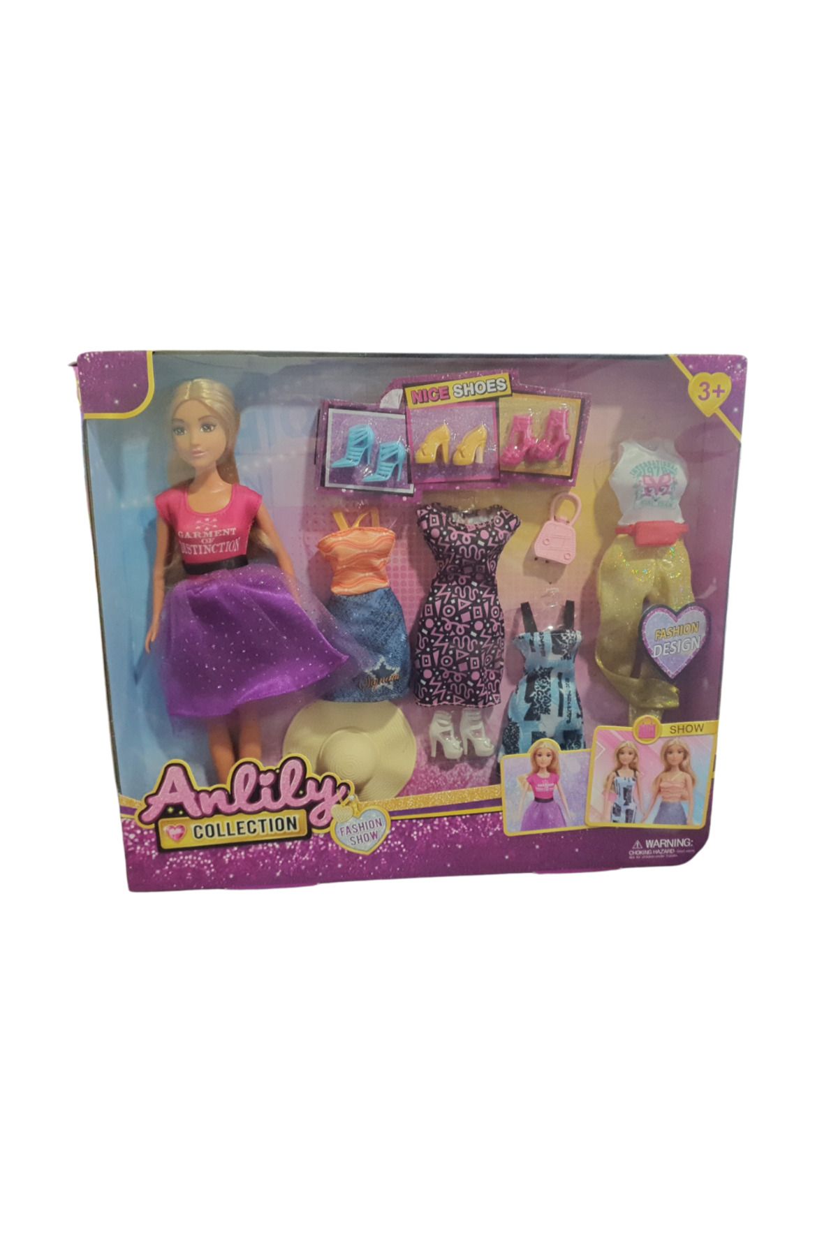 Yumurcak Oyuncak Shr "11,5"" ANLILY MODA İKONU OYUNCAK BEBEK"