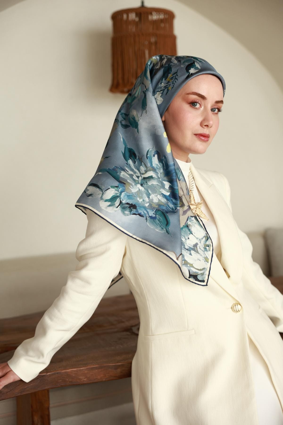 Silk Home Twill İpek Eşarp 11467-13