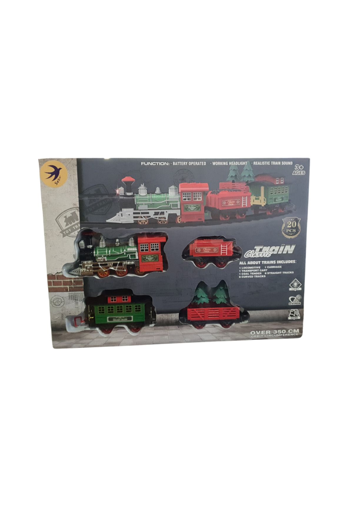 Yumurcak Oyuncak Shr ELEKTRİKLİ RAYLI TREN