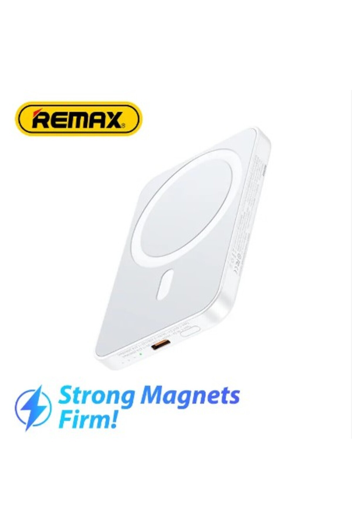 REDz Accessories-Remax External Battery, MagSafe, 10,000mAh, Wireless Charging, Fast Charge, 15W, Pink 5