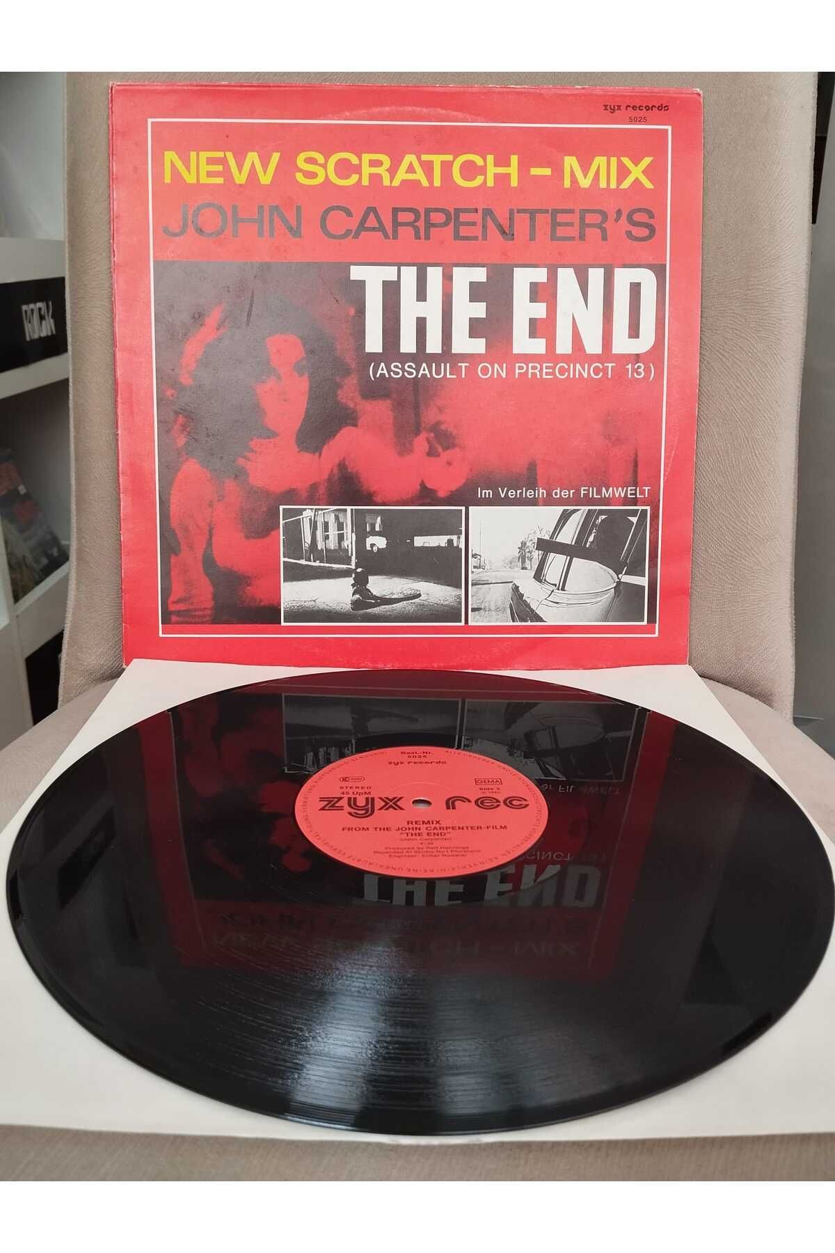 Plakperest The Splash Band – John Carpenter’s The End - 1983 Almanya Basım - Maxi-Single Plak-2.EL