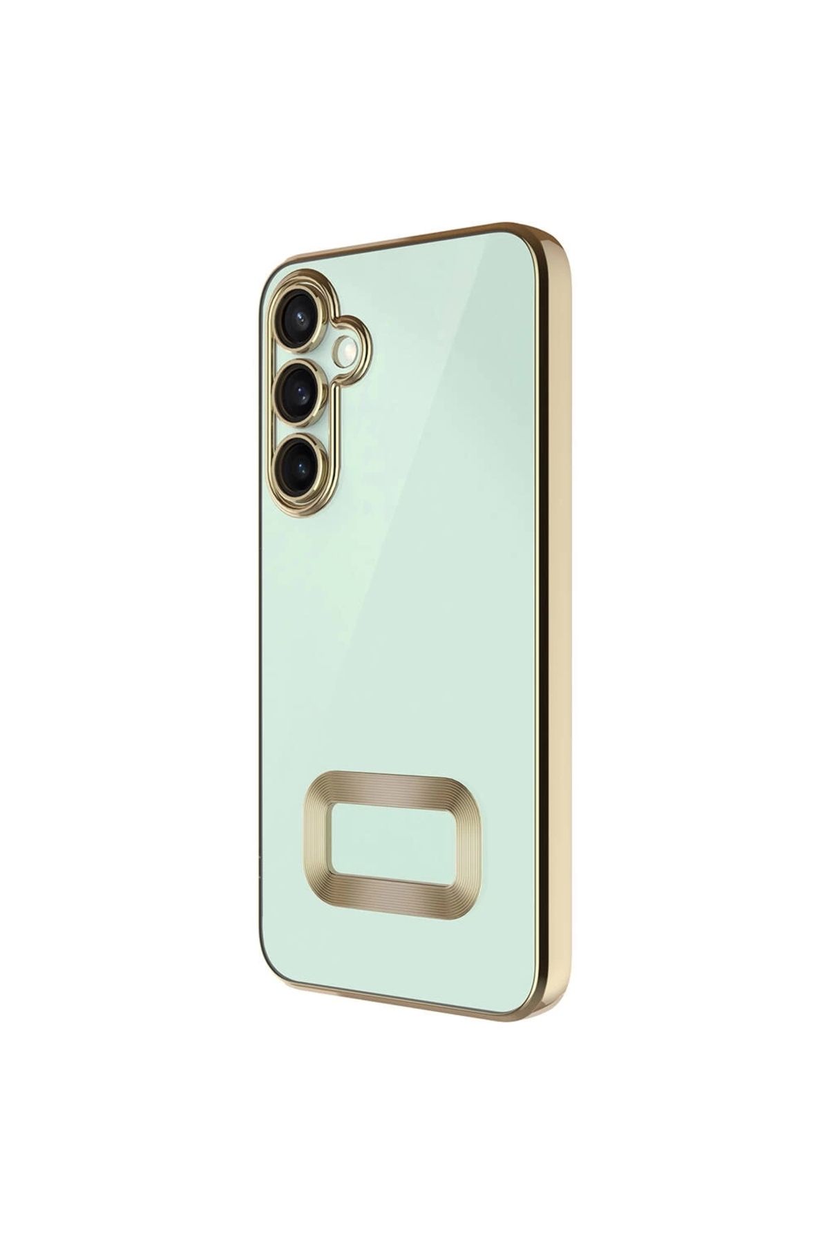 SBY TEKNOLOJİ Samsung Galaxy A35 Uyumlu Kılıf Kamera Korumalı Logo Gösteren Omega Kapak