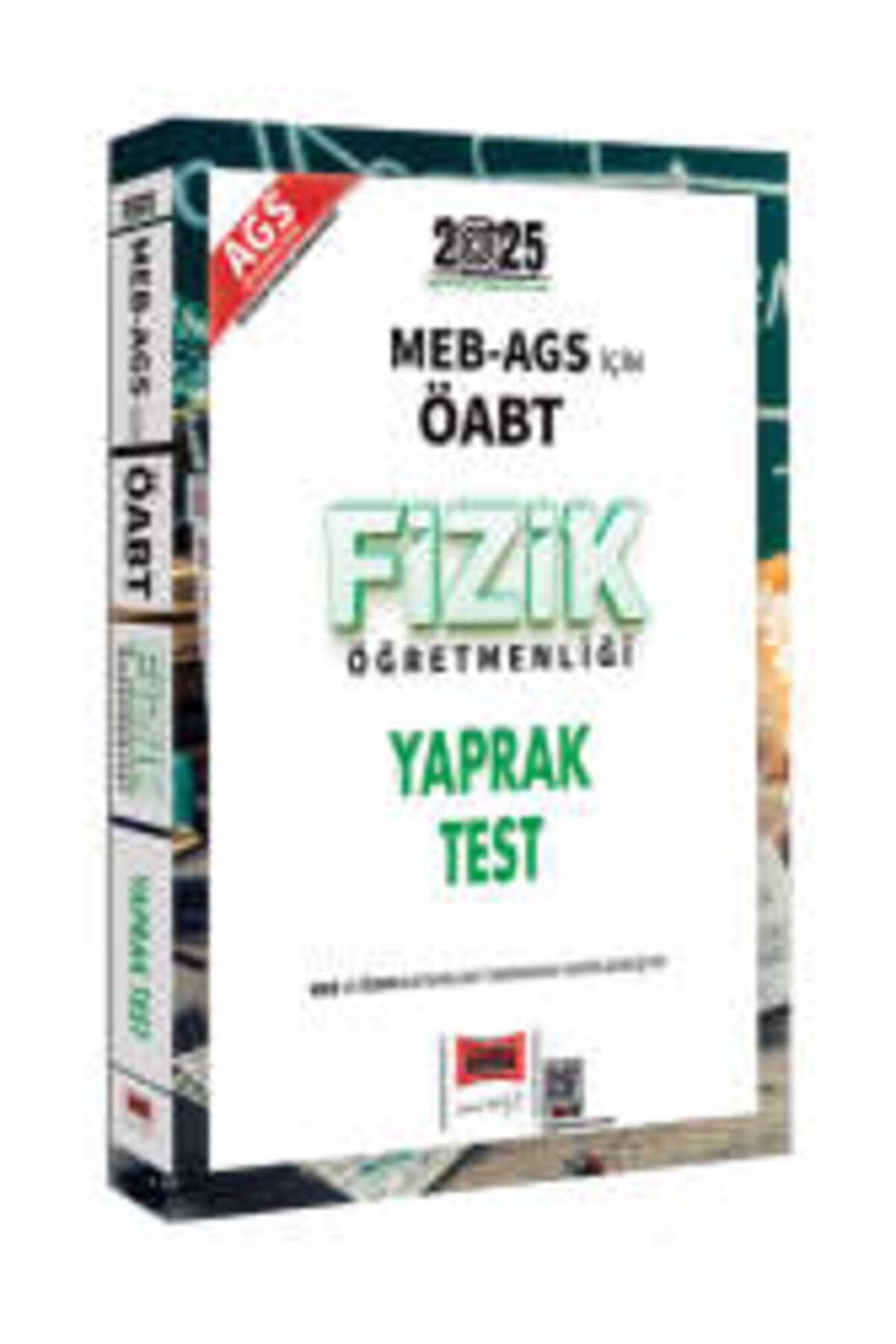 Yargı Yayınları Yargı Yayınları 2025 MEB-AGS ÖABT Fizik Öğretmenliği Yaprak Test