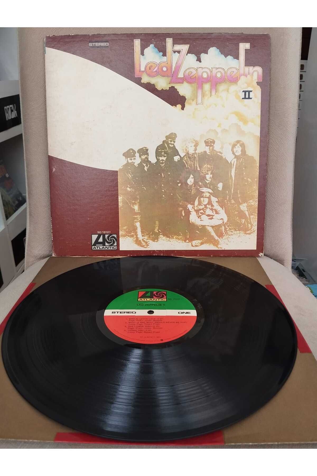 Plakperest Led Zeppelin – Led Zeppelin II - 1977 Japonya Basım 33 Lük LP Albüm-2.EL