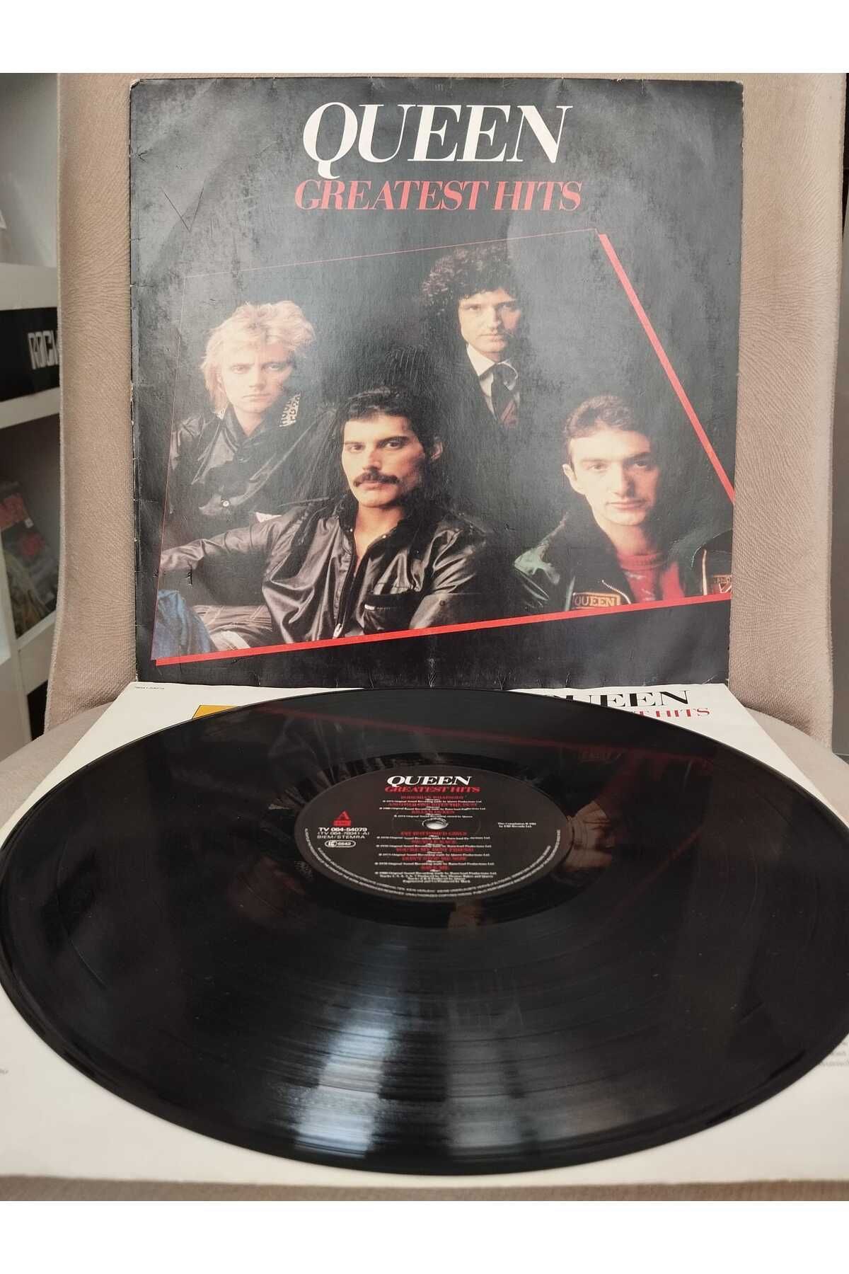 Plakperest Queen – Greatest Hits - 1981 Hollanda Basım 33 lük Plak - Lp Albüm-2.el