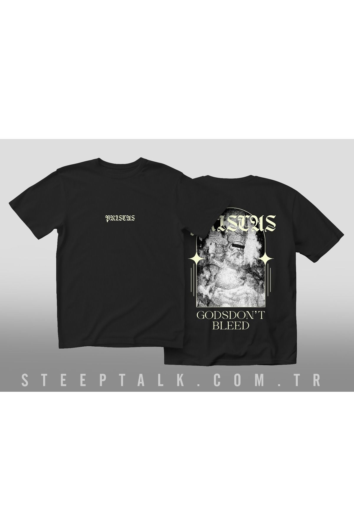 MODA YRISTUS Baskılı Oversize T-Shirt