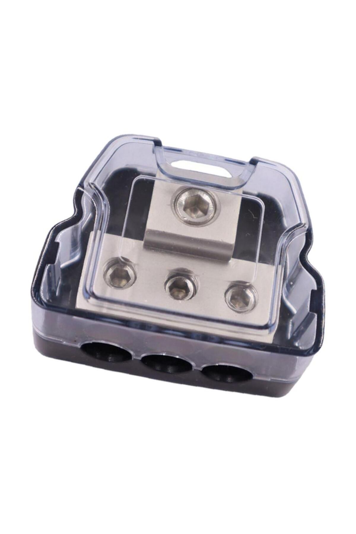 Choice-Car Audio Power Distribution Block 3 Way Wire Distribution 1x 0 Gauge Awg In, 3x 4 Gauge Awg Out ... 3