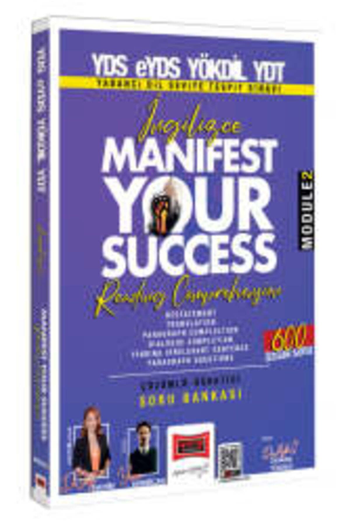 Yargı Yayınları Yargı Yayınları 2025 YDS eYDS YÖKDİL YDT İngilizce Manifest Your Success Reading Comprehension S..