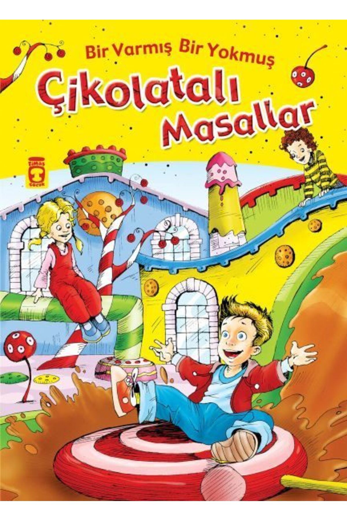 Destek Yayınları Bir Varmış Bir Yokmuş Çikolatalı Masallar Fleksi Cilt