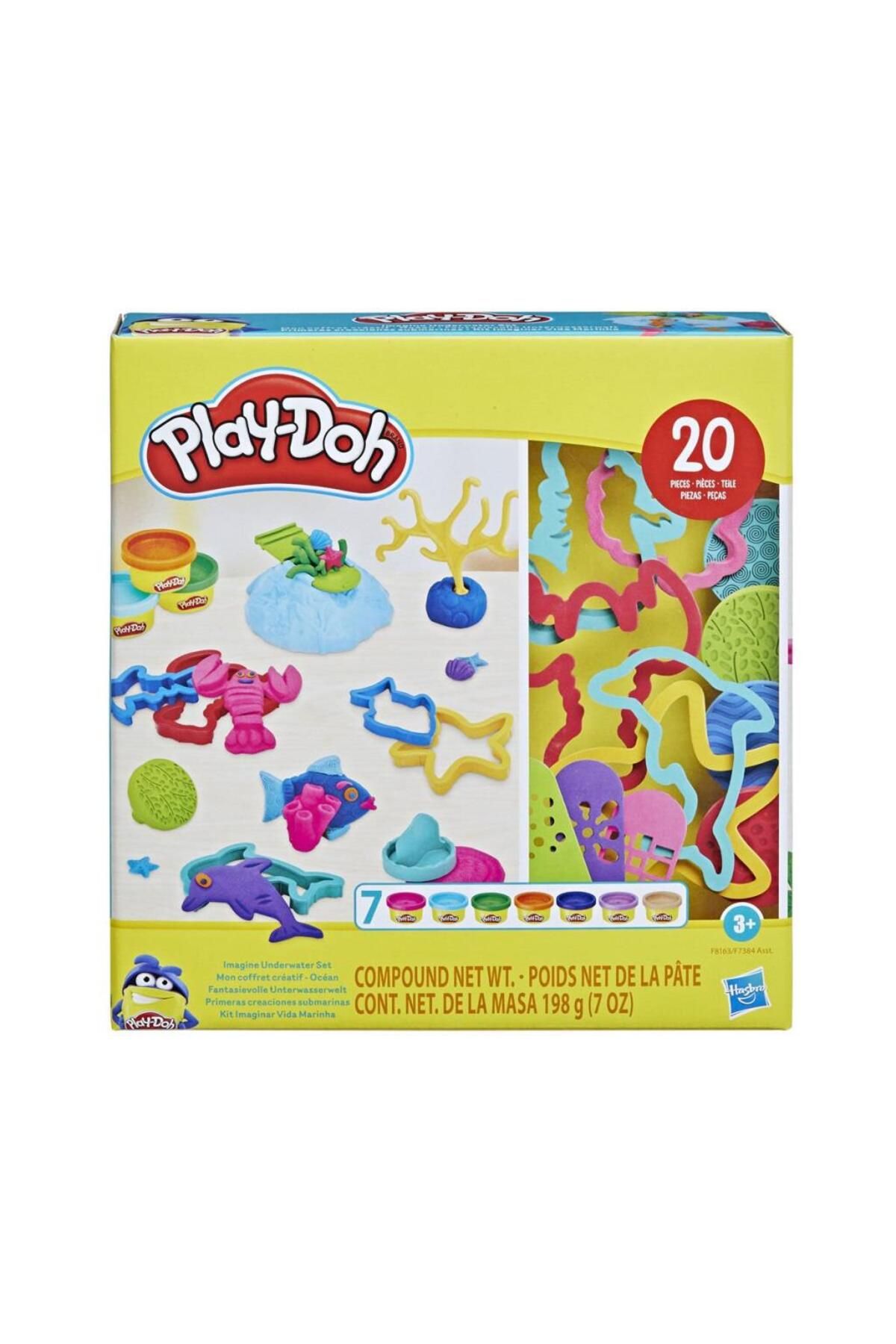 Skygo Nessi World F7384 Play-Doh Creations Hayal Gücü Şekilleri Seti +3 yaş
