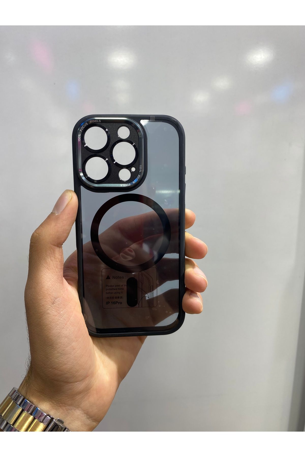 shop 16 Pro Azure Case Magsafli Kılıf