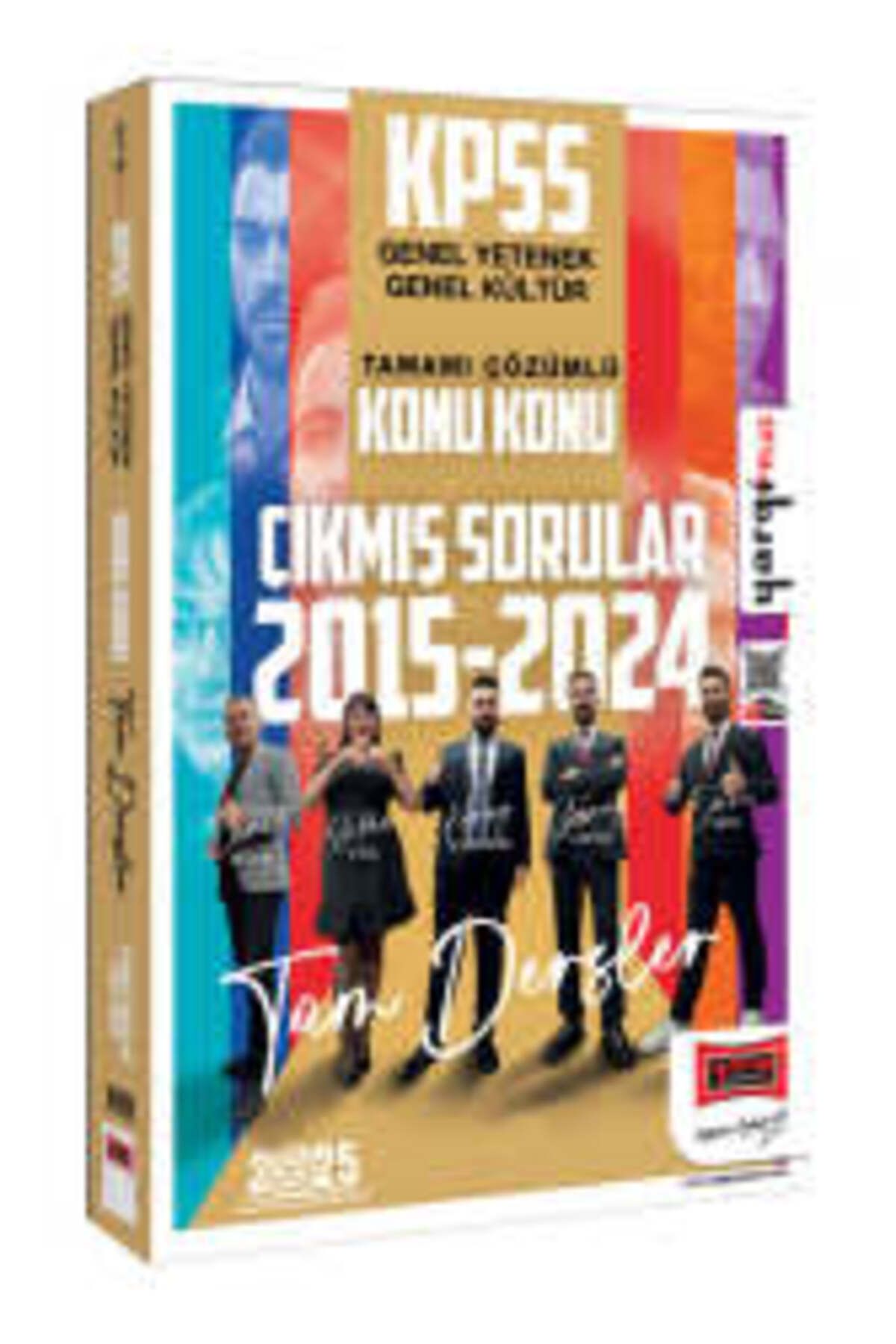 Yargı Yayınları Yargı Yayınları 2025 KPSS GK-GY 2015-2024 Tamamı Çözümlü Konu Konu Çıkmış Sorular