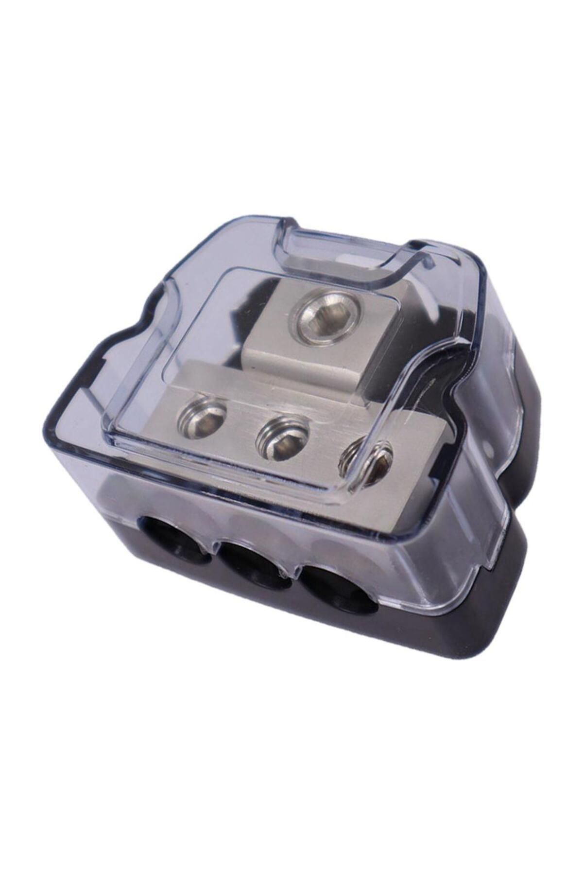 Choice-Car Audio Power Distribution Block 3 Way Wire Distribution 1x 0 Gauge Awg In, 3x 4 Gauge Awg Out ... 4