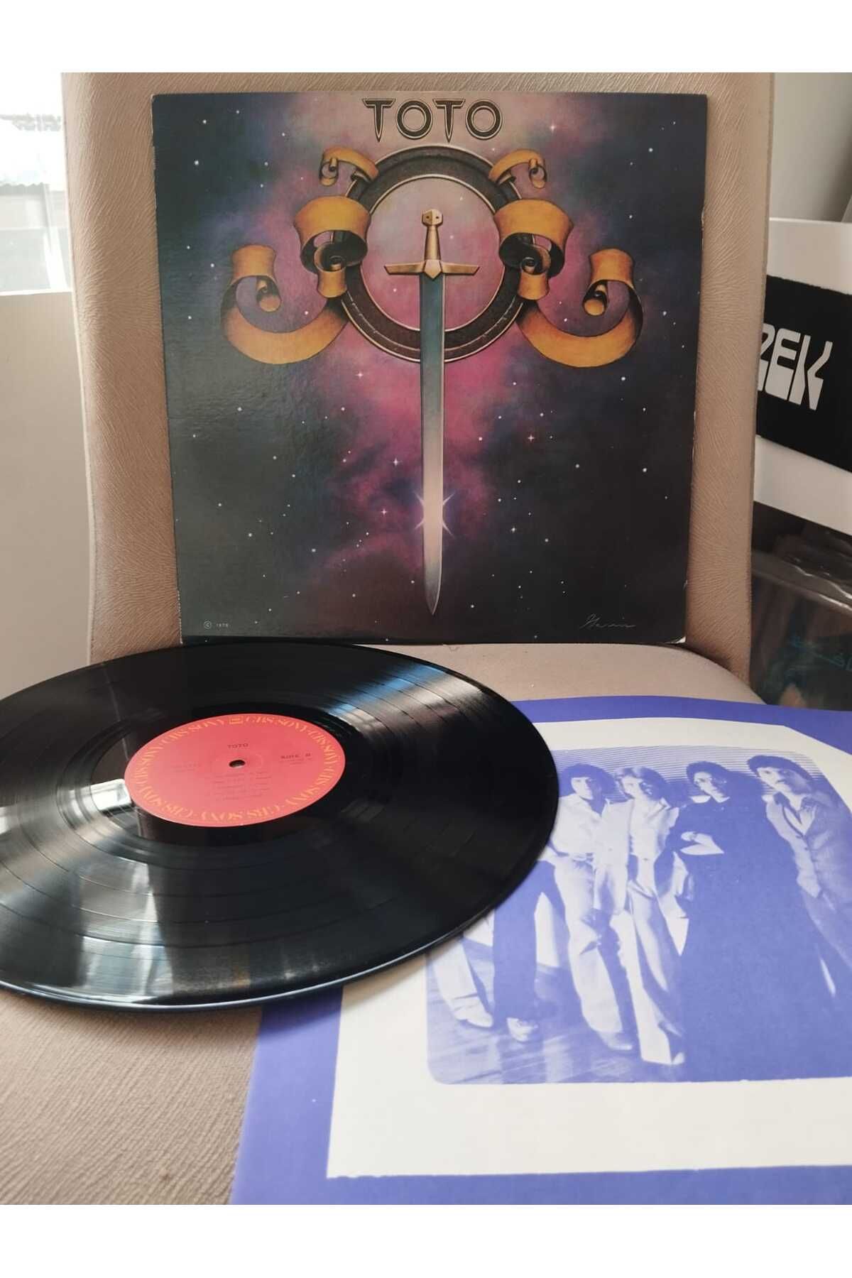 Plakperest Toto – Toto - 1984 Japonya Basım 33 Lük LP Albüm Plak-2.EL