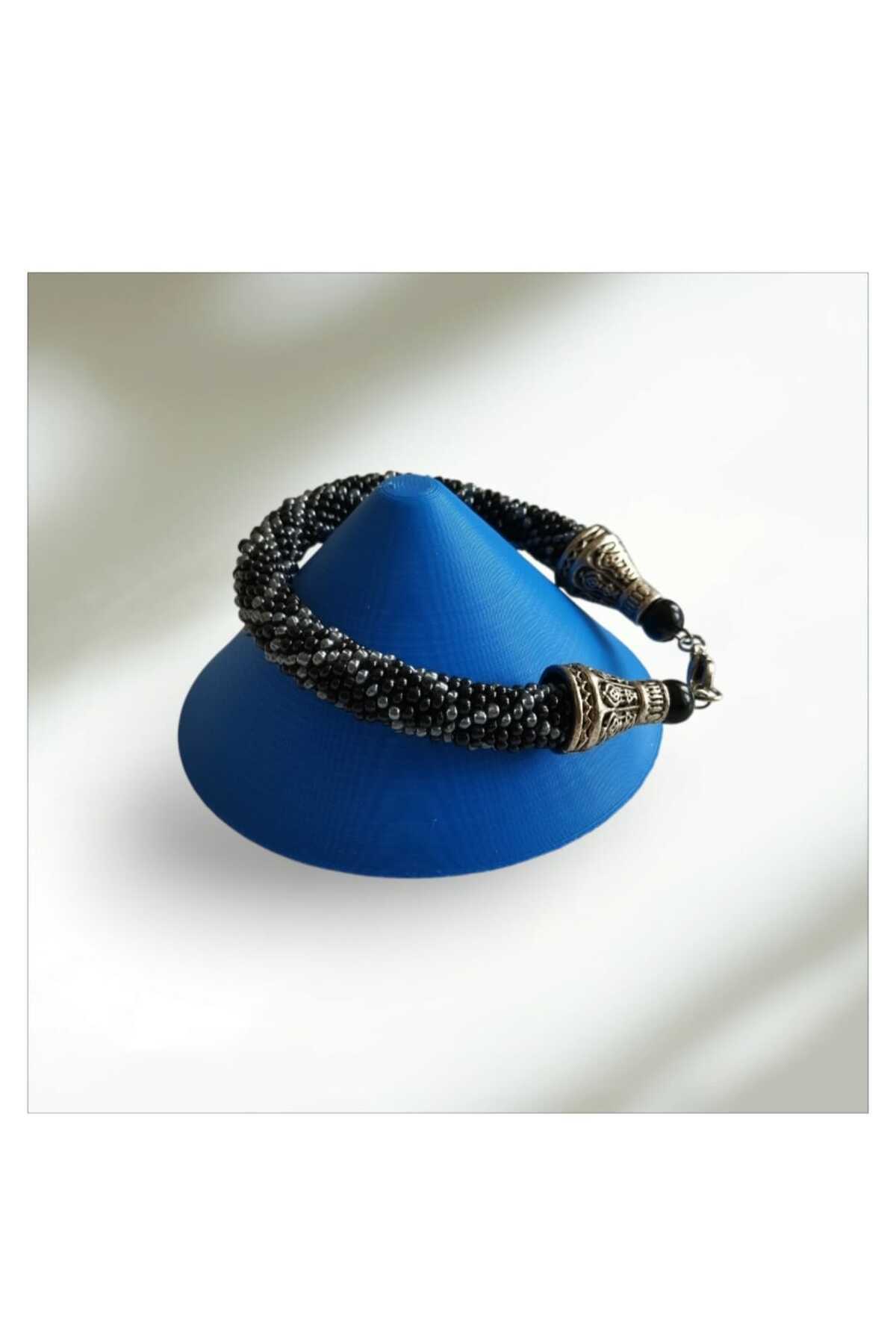 Dekor-Decorative Cylinder Design Jewelry Stand, Necklace Bracelet 3