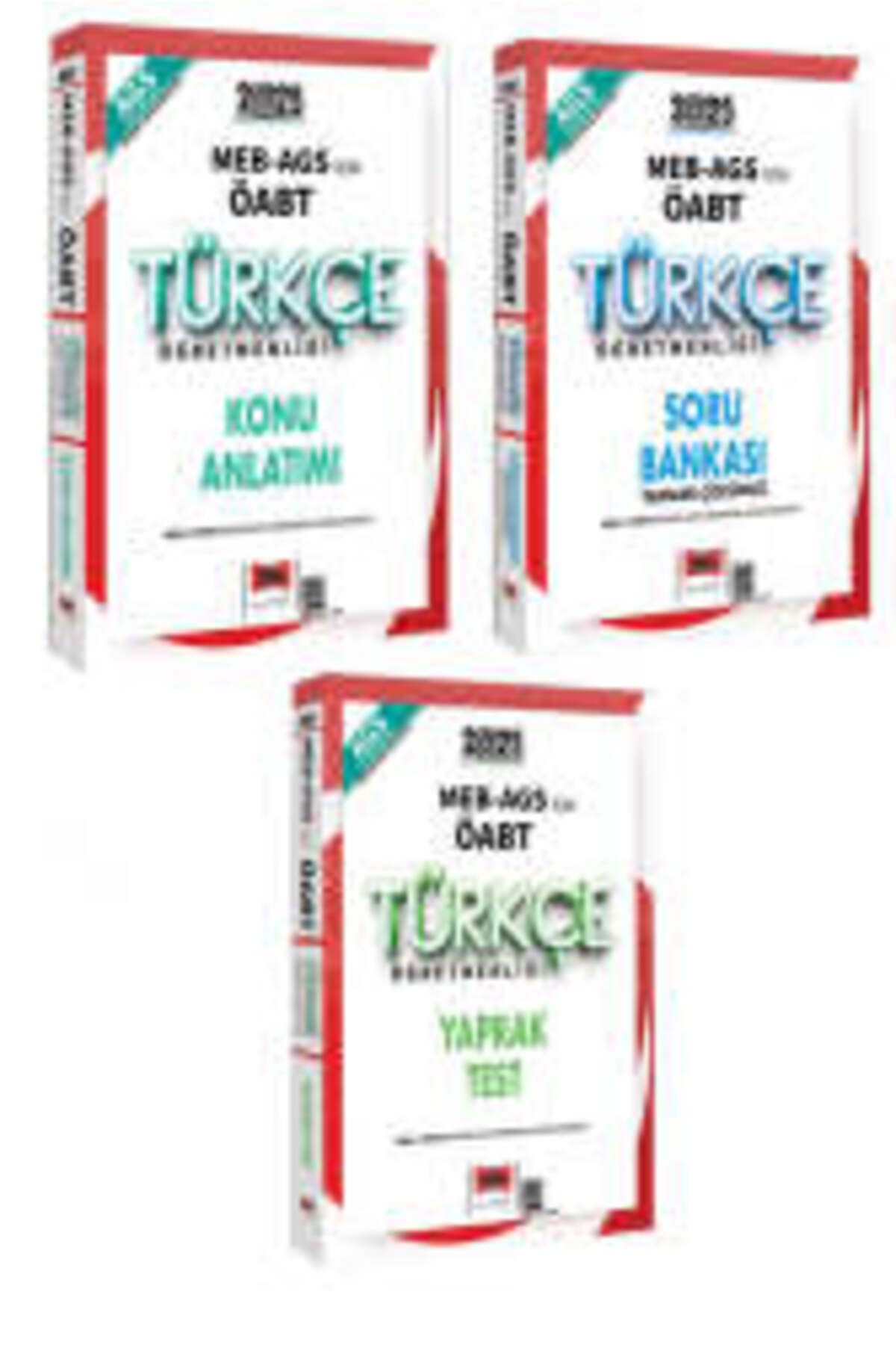 Yargı Yayınları Yargı Yayınları 2025 MEB-AGS ÖABT Türkçe Öğretmenliği Konu-Soru-Yaprak Test Seti
