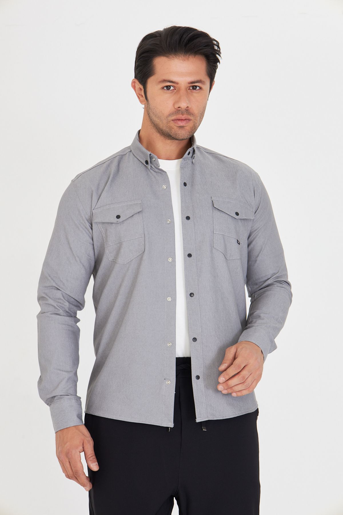 masso moda Slim Fit Jeans - Kot Erkek Gömlek Günlük Kullanıma Uygun