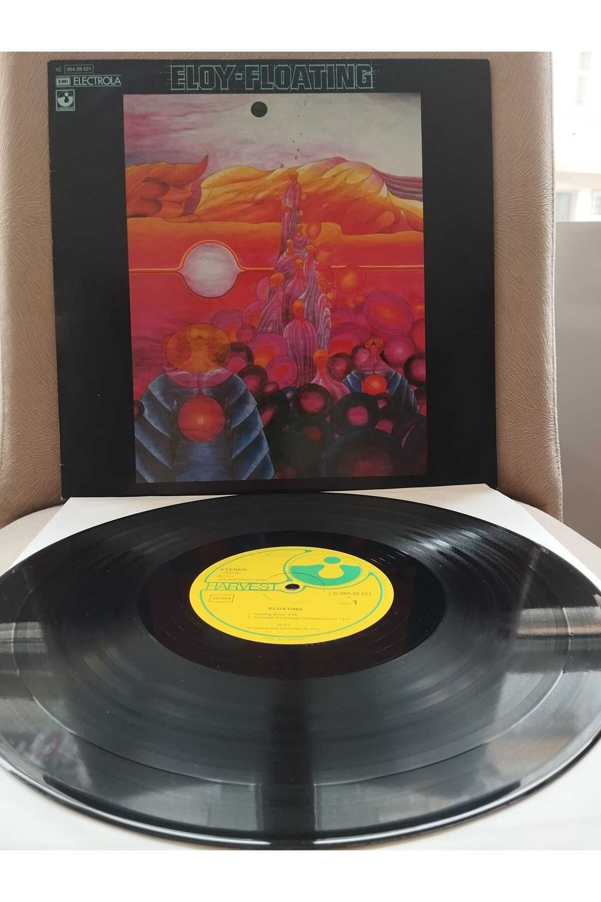 Plakperest Eloy – Floating - 1977 Almanya Basım 33 Lük LP Albüm Plak-2.EL