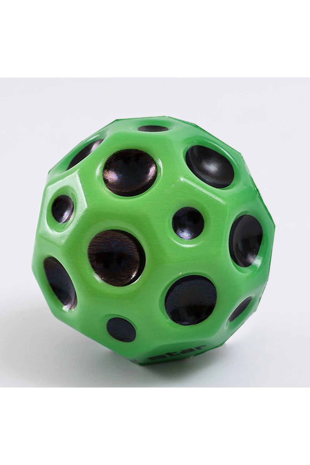 Choice-1pc Green Perforated Ball Foam Moon Ball Bouncing Ball Practical Hole Ball Soft Bouncing Ball Bounci 1
