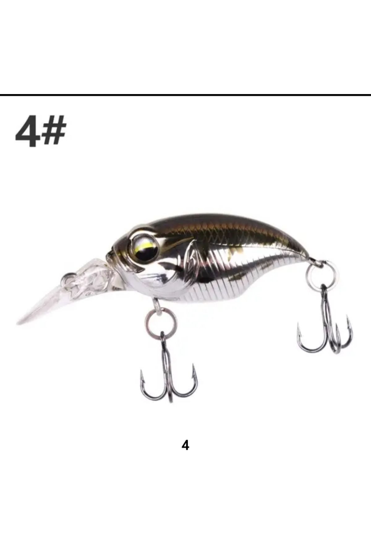 Bozok balıkçılık maket balık, küçük maket balıklar, rapala (bilyalı küçük yemler ,3,8cm 5 gram )