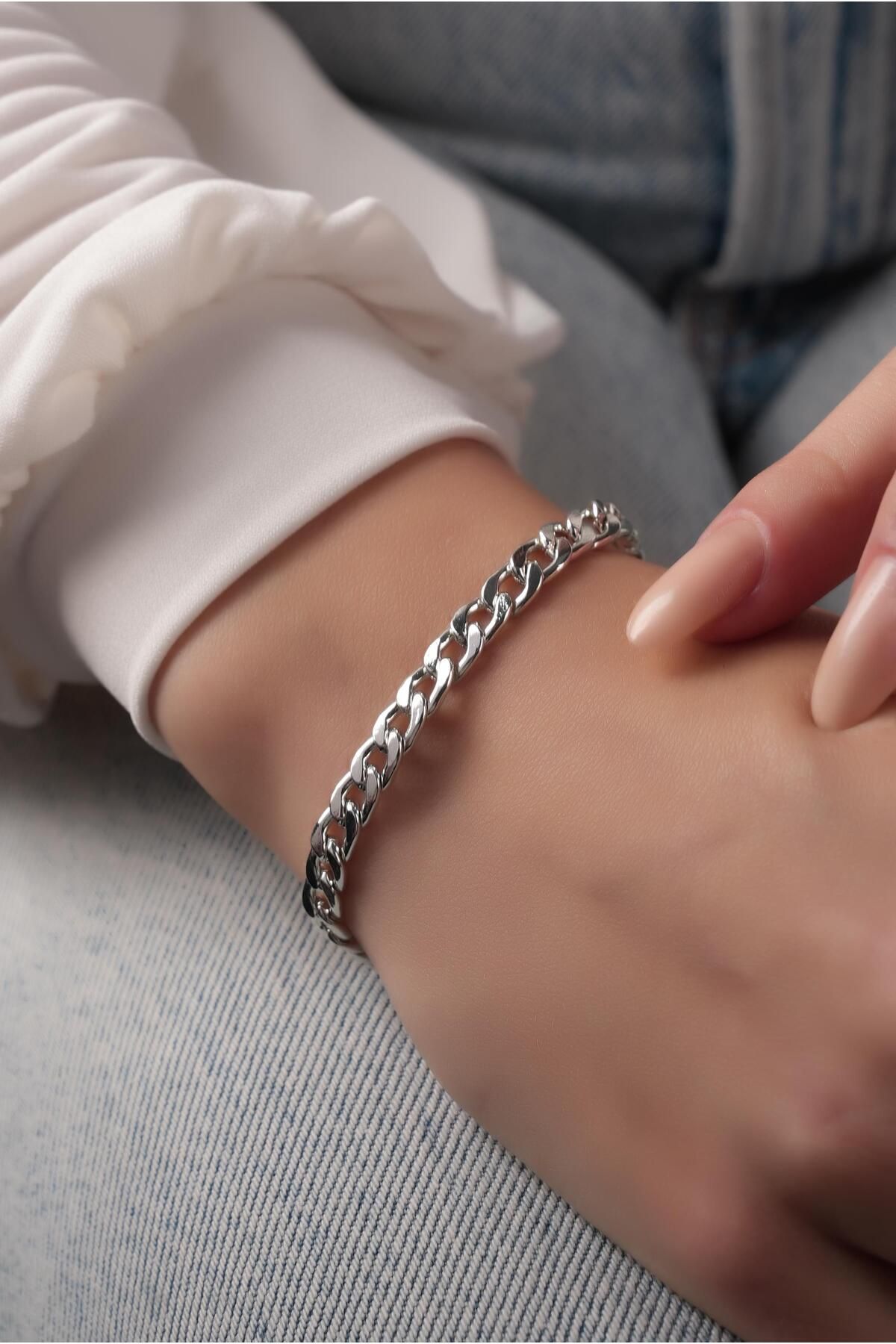 Çlk Accessories Premium Minimal Zincir Model Bileklik 7060300